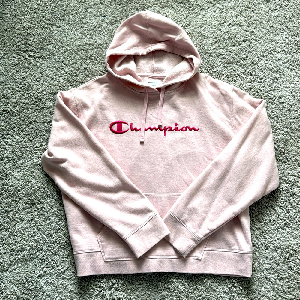 Plus Champion Hoodie - Pink